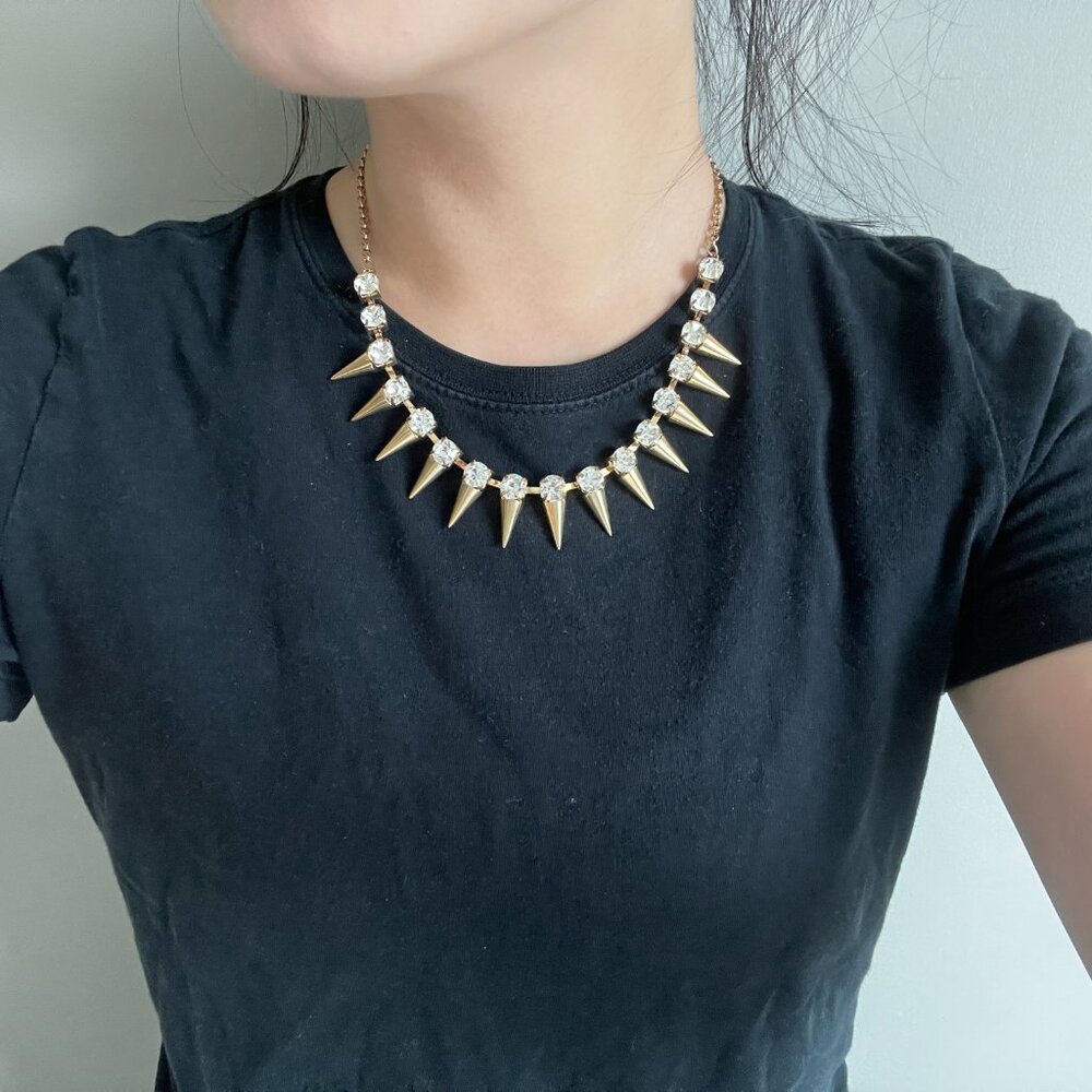 Edgy pyramid necklace ON SALE
